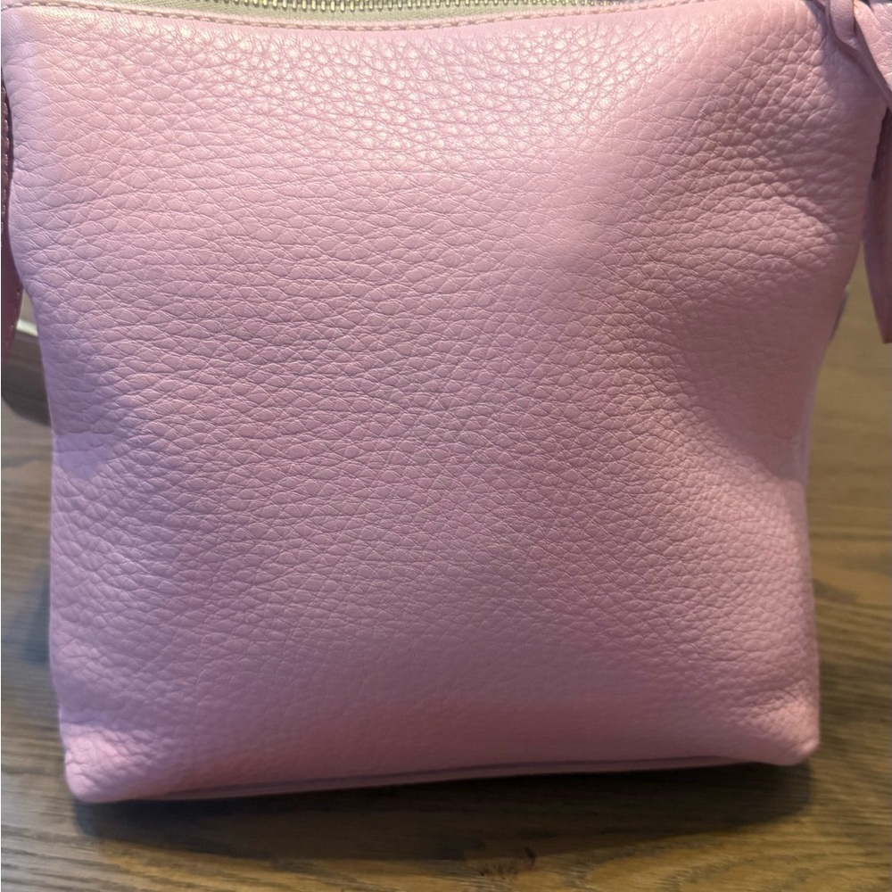 Dooney & Bourke Light Pink Leather Crossbody Bag - Picture 3 of 12